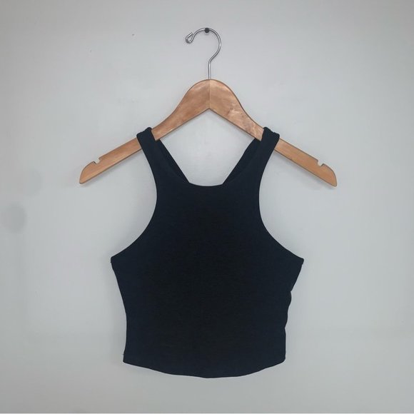 Beyond Yoga Spacedye Studio Cropped Tank Halter Longline Sports Bra Size Small - Picture 3 of 13
